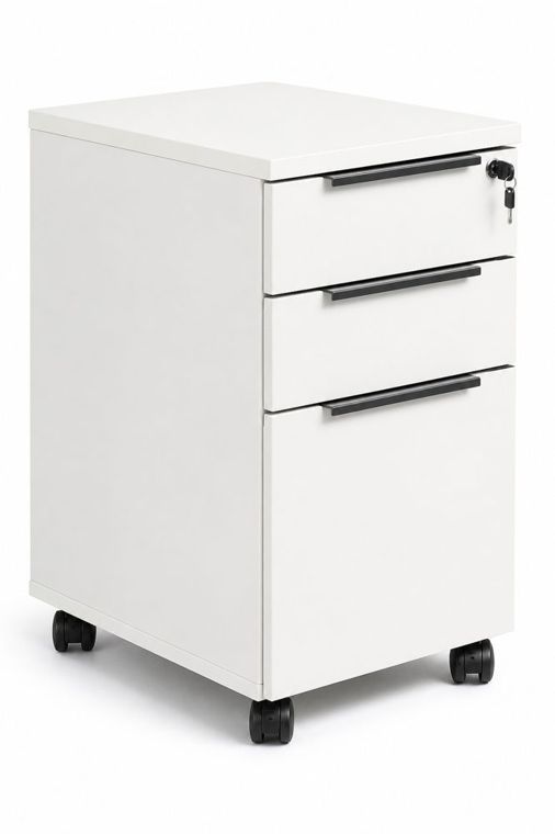 Kalmar File Cabinet Three Drawer Mobile Pedestal view 2