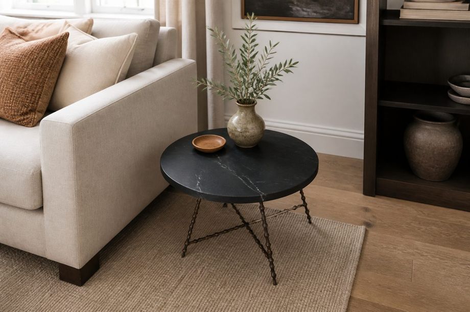 Elder Bronze End Table