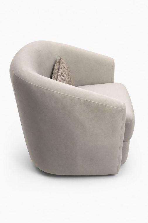 Dorser Gray Swivel Accent Chair view 2