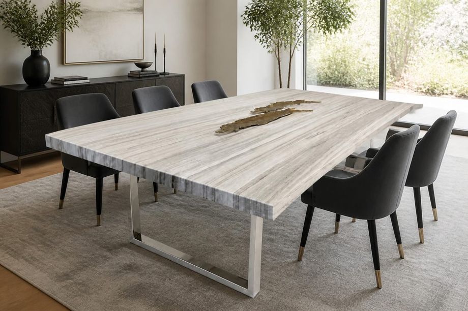 Caracole Marble Dining Table