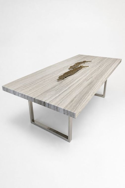 Caracole Marble Dining Table view 2